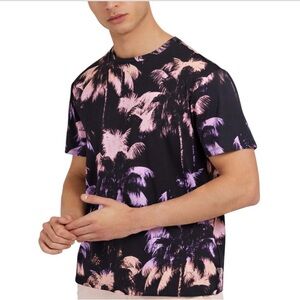 Guess Men's Palm Print T-Shirt